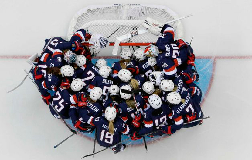 JJ.OO. - SOCHI 2014 : Selección estadounidense de Hockey Hielo Femenino (Imagen: archivo)