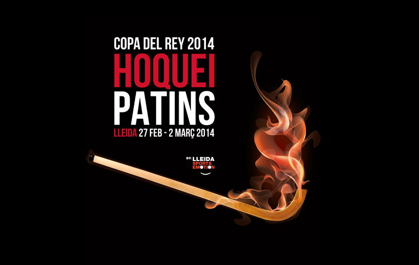 COPA DE S.M. EL REY 2014 - HOCKEY PATINES (Logo oficial)