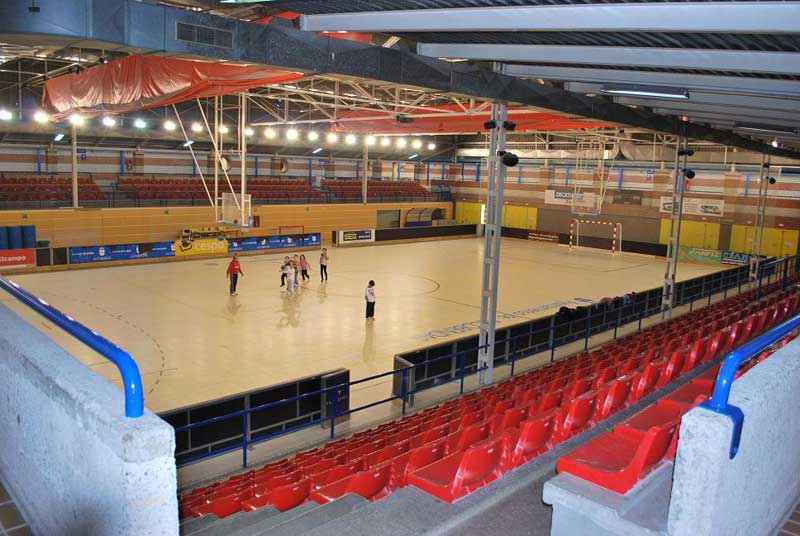 ALCOBENDAS (MADRID) - Pista de Hockey Patines Polideportivo JOSÉ CABALLERO