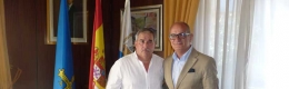 RFEP: Carmelo Paniagua visita al alcalde de Mires