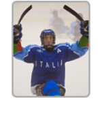 Highlights block Italy ice sledge hockey Florian Planker 