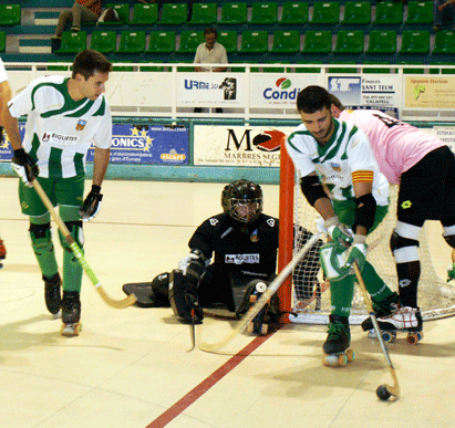 Despedida con victoria para Arnau Solé (Imagen: comunicat de premsa Club Patí Calafell- Tony Gallardo - Consultora Local)