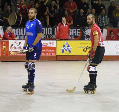 HOCKEY PATINES - OK LIGA: Moritz CE VENDRELL vs  CP VILAFRANCA Capital del Vi (Imagen: premsa hoqueivendrell.com)