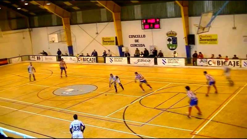 CERCEDA (A CORUÑA) - Pista de Hockey Patines Pabellón GONZÁLEZ LAXE