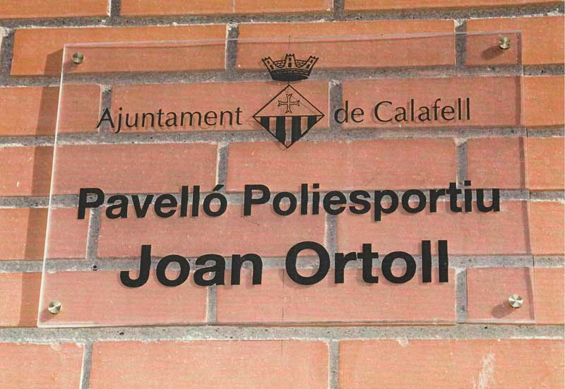 CALAFELL (TARRAGONA) - Pista de Hockey Patines JOAN ORTOLL