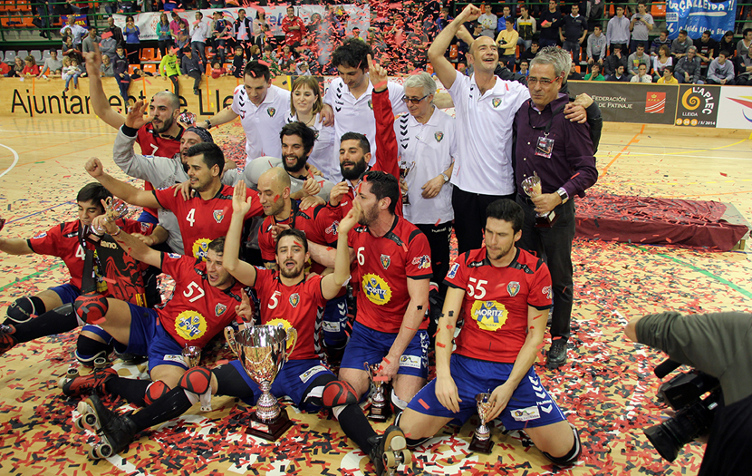 COPA DEL REY 2014 - HOCKEY PATINES: El Moritz CE VENDRELL revalida su título por segundo año consecutivo (Imagen: RFEP)