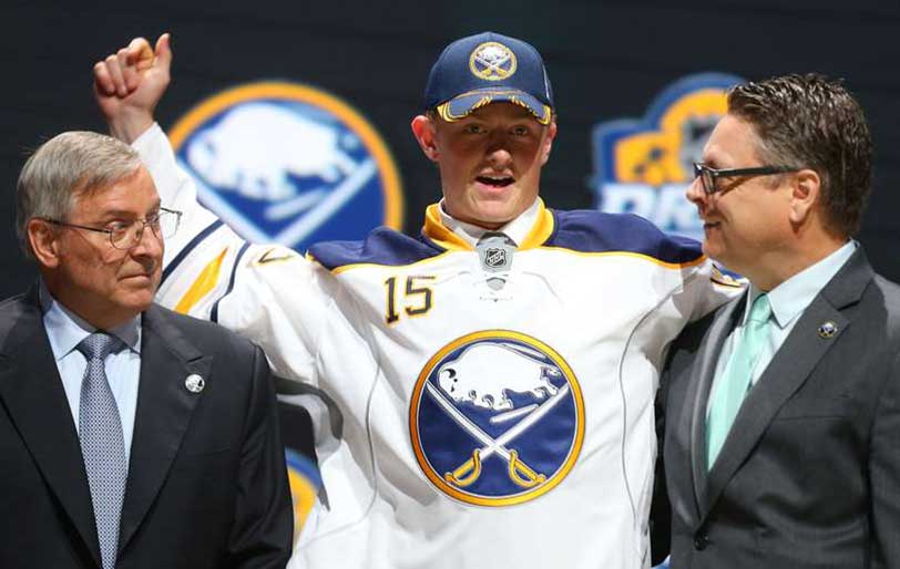 Jack Eichel en el Draft 2015 | Foto: NHL