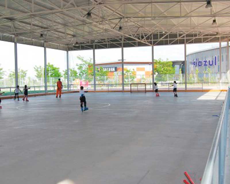 MADRID - Pista de Hockey Línea FRANCISCO FERNÁNDEZ OCHOA