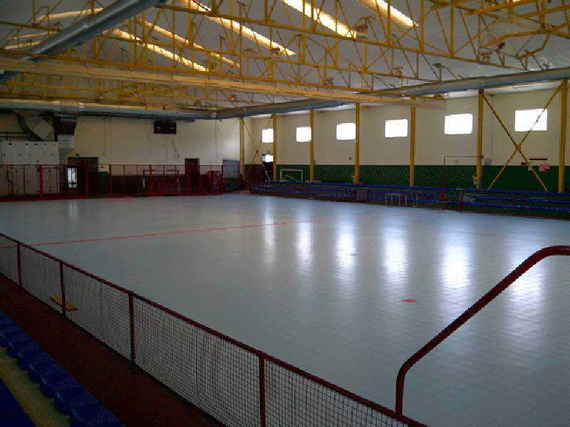 MEDINA DEL CAMPO (VALLADOLID) - Pista de Hockey Línea OBISPO BARRIENTOS