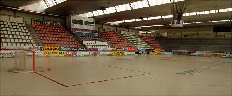 VIC (BARCELONA) - Pista de Hockey Patines del Pavelló Olimpic de VIC